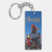 Sleutelring van Acryl Boss Dame Sleutelhanger (Voorkant Links)