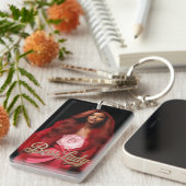 Sleutelring van Boss Lady Acryl Sleutelhanger (Voorkant Rechts)
