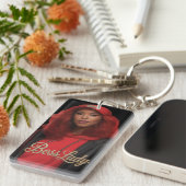 Sleutelring van Boss Lady Acryl Sleutelhanger (Voorkant Rechts)