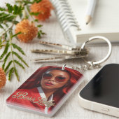 Sleutelring van Boss Lady Acryl Sleutelhanger (Voorkant Rechts)