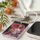 Sleutelring van Boss Lady Acryl Sleutelhanger (Voorkant Rechts)