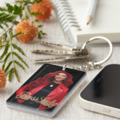 Sleutelring van Boss Lady Acryl Sleutelhanger (Voorkant Rechts)
