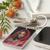 Sleutelring van Boss Lady Acryl Sleutelhanger (Voorkant Rechts)