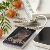 Sleutelring van Boss Lady Acryl Sleutelhanger (Voorkant Rechts)