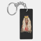 Sleutelring van Boss Lady Acryl Sleutelhanger (Voorkant Links)