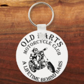 Sleutelring van motorfieclub sleutelhanger (Voorkant)