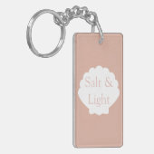 Sleutelring 'Zout en Licht' Sleutelhanger (Voorkant Links)