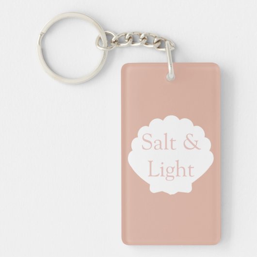 Sleutelring 'Zout en Licht' Sleutelhanger (Voorkant)
