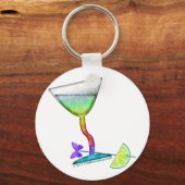 SLEUTELRINGEN - VLINDER MARTINI SLEUTELHANGER (Voorkant)