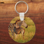 sleutelringen voor zebra - en foeldieren - safari sleutelhanger (Voorkant)