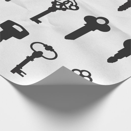  sleutels cadeaupapier (Hoek)