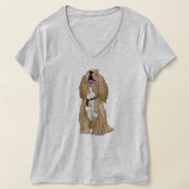 Sleutels de Miniatuur Cocker spaniel liefde T-shirt
