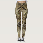 Sleutels en Lijsten Leggings (Voorkant)