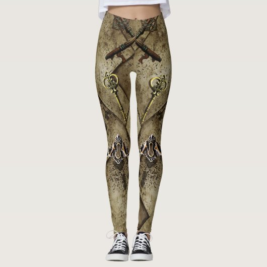 Sleutels en Lijsten Leggings (Voorkant)