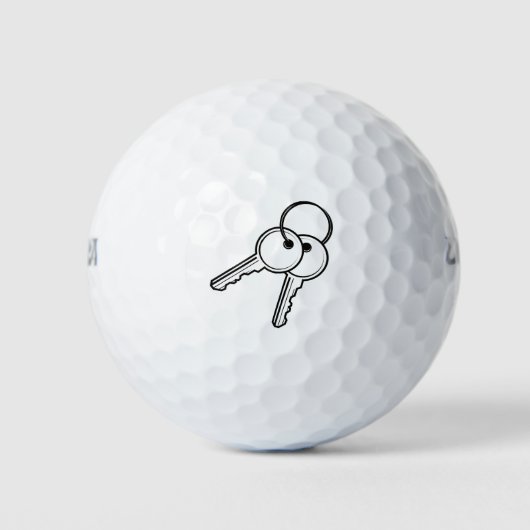 Sleutels Golfballen (Voorkant)