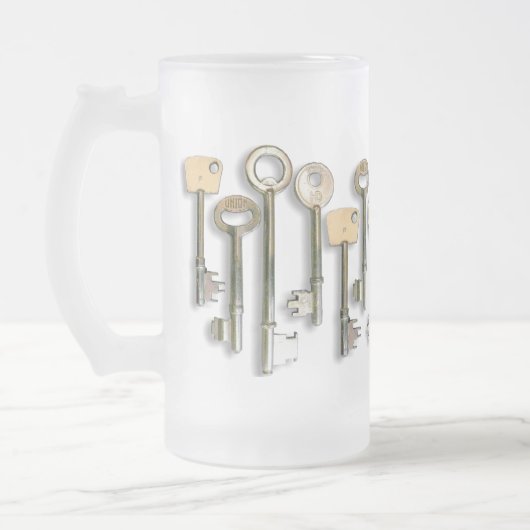 Sleutels Matglas Bierpul (Links)