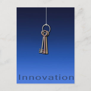 Sleutels om te innoveren briefkaart