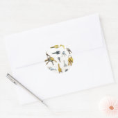 Sleutels Ronde Sticker (Envelop)
