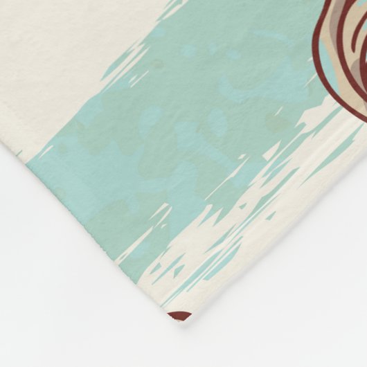  sleutels, sloten: vrij handpatroon. fleece deken (Hoek)