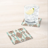  sleutels, sloten: vrij handpatroon. kartonnen onderzetters (Insitu)