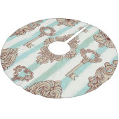  sleutels, sloten: vrij handpatroon. kerstboom rok (Gekanteld)