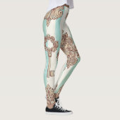  sleutels, sloten: vrij handpatroon. leggings (Rechts)