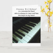 Sleutels tot Mijn Kaart van de Verjaardag van het (Gele Bloem)