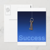 Sleutels tot Succes Briefkaart (Voorkant / Achterkant)