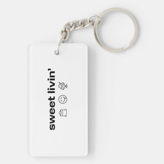 Sleutels tot zoetheid Sleutelhanger (achterkant)