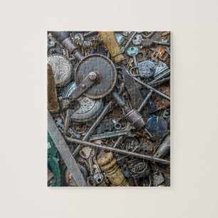  sleutels vergrendelen werkplaats uitdagend legpuzzel