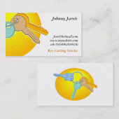 Sleutels Visitekaartje (Voorkant / Achterkant)