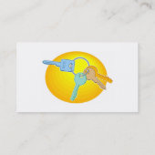 Sleutels Visitekaartje (Achterkant)