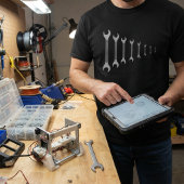 Sleutels voor schroeven t-shirt