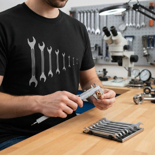 Sleutels voor schroeven t-shirt