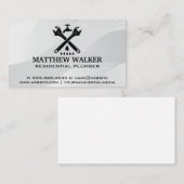 Sleutels | Waterkraan | Loodgieterswerk Visitekaartje (Voorkant / Achterkant)