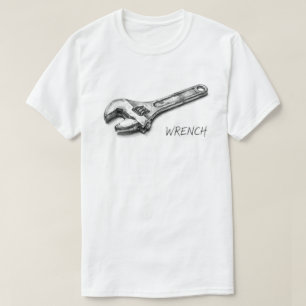 sleutelschets potlood tekening t-shirt
