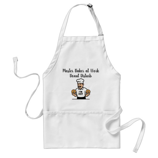 Sleuths Coffee House Schort: Meesterbakker aan het Standaard Schort (Voorkant)