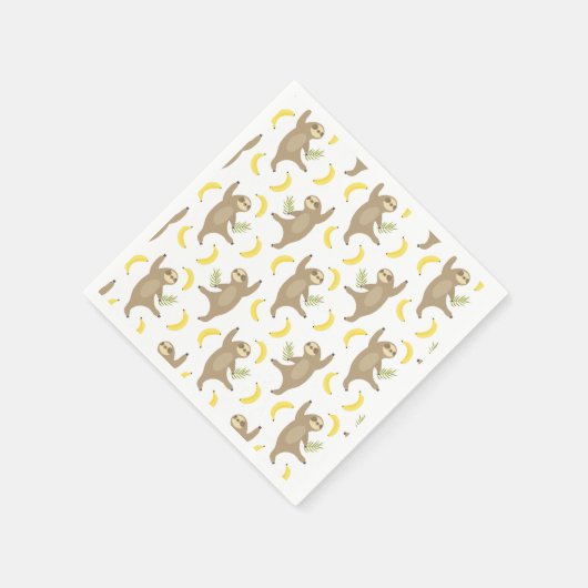 Sleuven en Bananas Pattern Servet (Hoek)