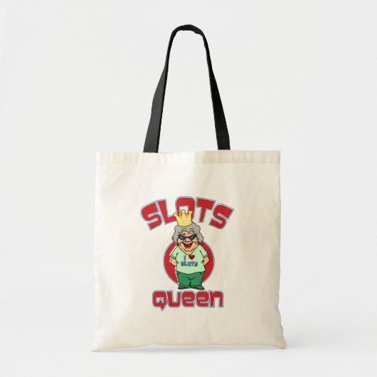 Sleuven Queen - Slot Machine aanpassen Tote Bag (Voorkant)