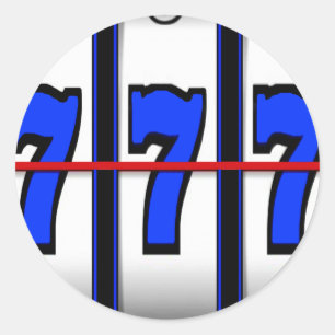 SLEUVEN VAN TRIPLE SEVEN RONDE STICKER