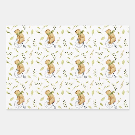 Sleuven voor fietsen inpakpapier vel (Voorkant 3)