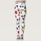 Sleuven voor kansspelautomaten bars Lucky Sevens s Leggings (Voorkant)