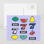 Sleuven voor sleuven voor machines - Speel naar Wi Briefkaart (Voorkant / Achterkant)