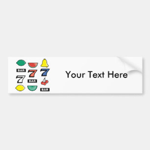 Sleuven voor sleuven voor machines - Speel naar Wi Bumpersticker