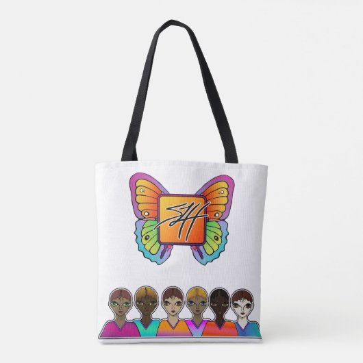 SLH-ontwerp Tote Bag (Achterkant)