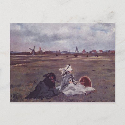 Slib - Edouard Manet Briefkaart (Voorkant)
