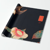 Slib en Camellia (1900) van Ito Jakuchu Cadeaupapier (Uitgerold)