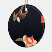 Slib en Camellia (1900) van Ito Jakuchu Keramisch Ornament (Links)