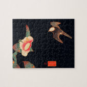 Slib en Camellia (1900) van Ito Jakuchu Legpuzzel (Horizontaal)