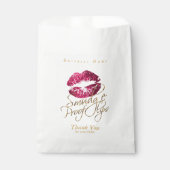 Slib Proof Lips - Hot Pink Bedankzakje (Voorkant)